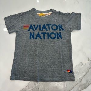 Kids Aviator Nation T-Shirt 🩶